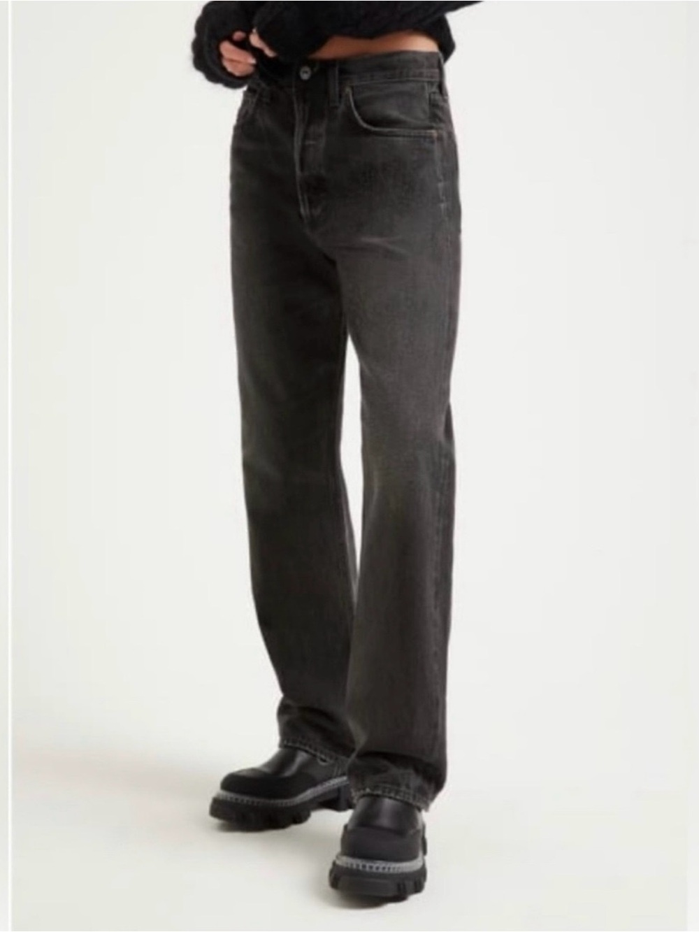 Citizens of Humanity Eva Jeans Black Size 30